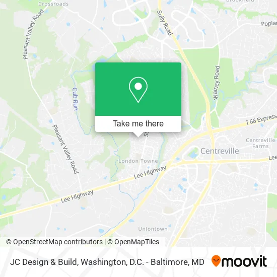 JC Design & Build map