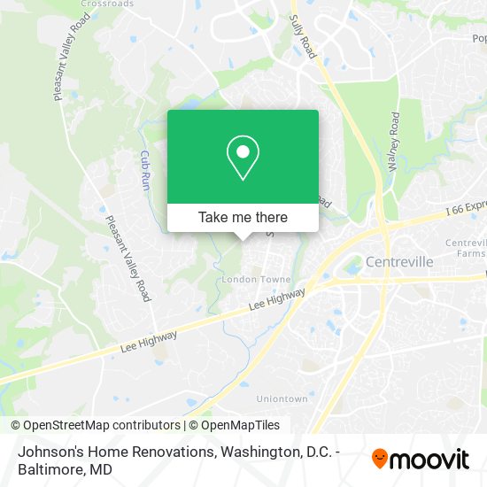 Mapa de Johnson's Home Renovations