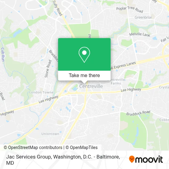 Jac Services Group map