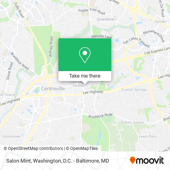 Mapa de Salon Mint