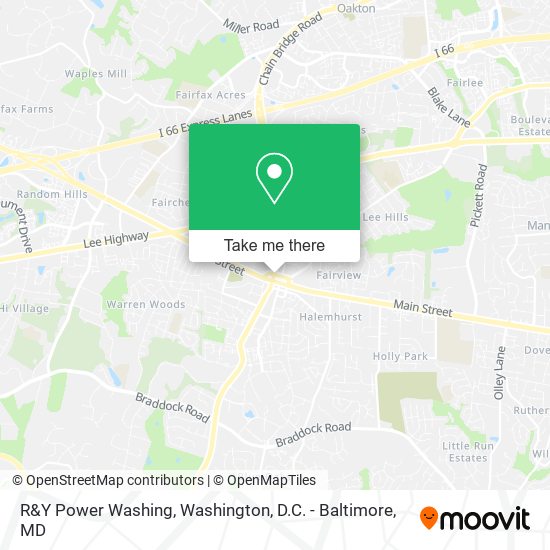 Mapa de R&Y Power Washing