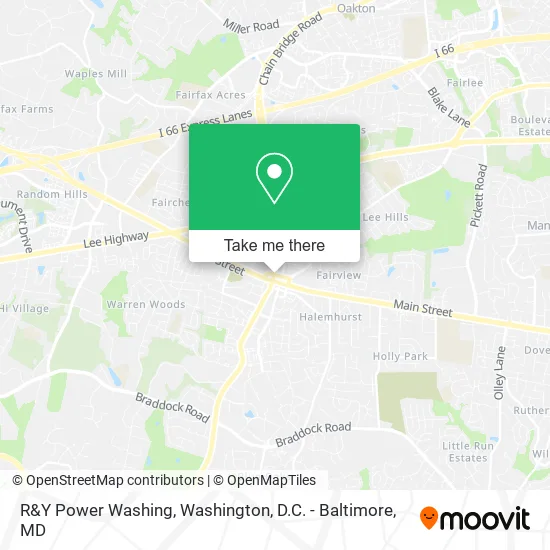 R&Y Power Washing map