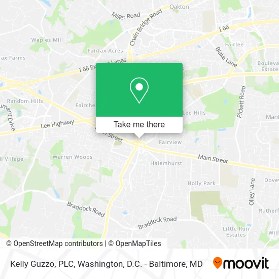 Kelly Guzzo, PLC map