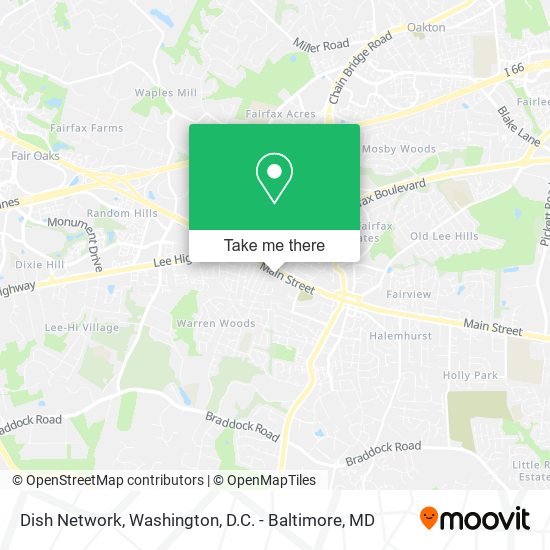 Dish Network map