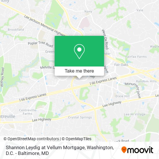 Shannon Leydig at Vellum Mortgage map