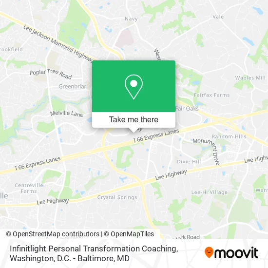 Mapa de Infinitlight Personal Transformation Coaching