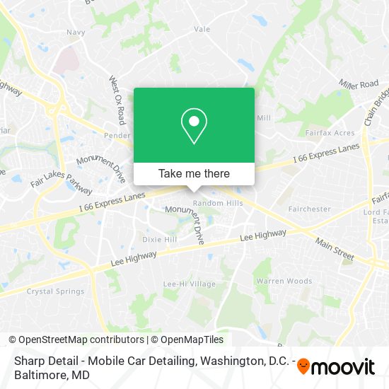 Mapa de Sharp Detail - Mobile Car Detailing