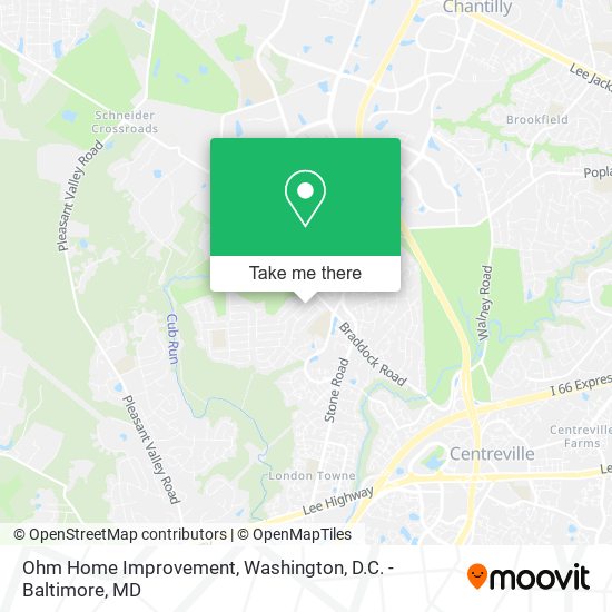 Mapa de Ohm Home Improvement