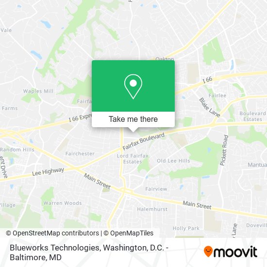 Mapa de Blueworks Technologies
