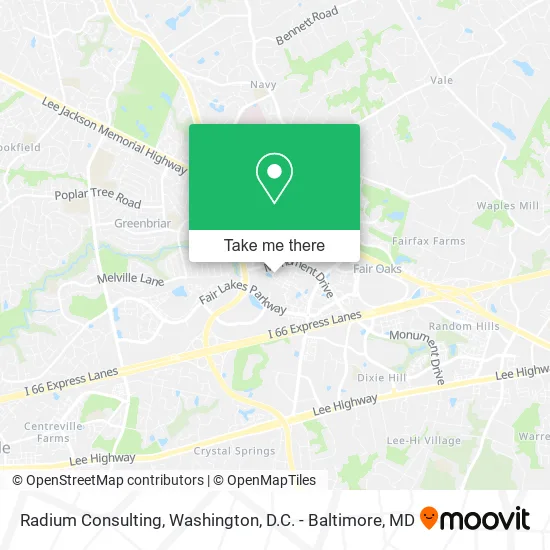 Radium Consulting map