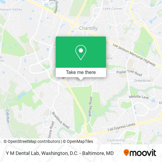 Y M Dental Lab map