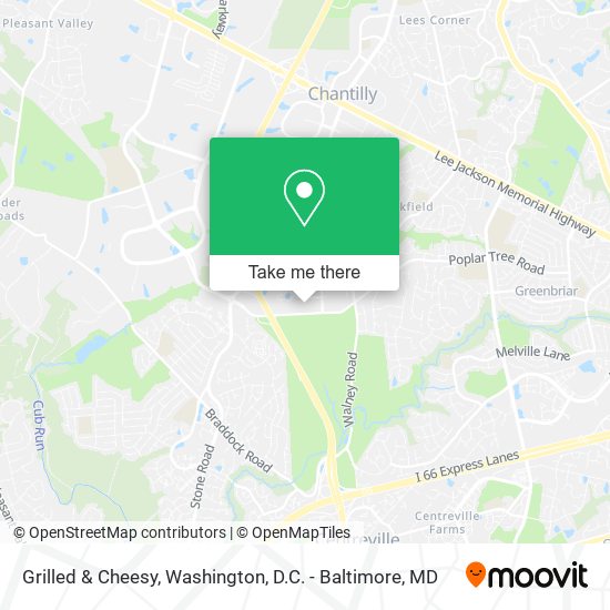 Mapa de Grilled & Cheesy