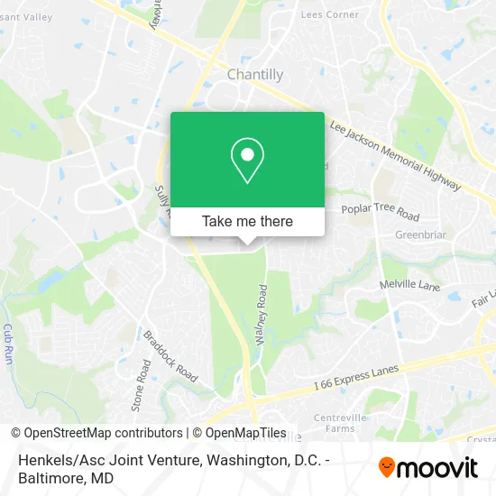 Henkels/Asc Joint Venture map