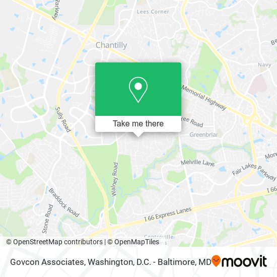 Mapa de Govcon Associates