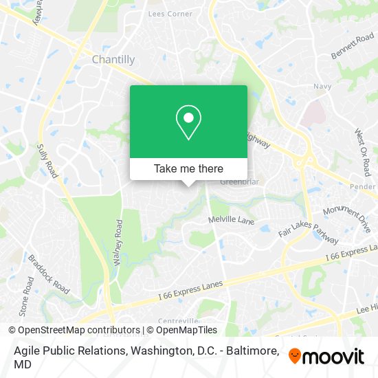 Mapa de Agile Public Relations