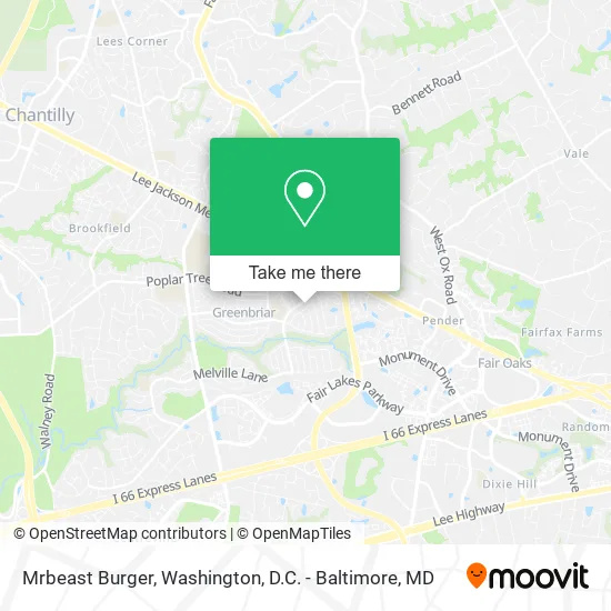 Mapa de Mrbeast Burger