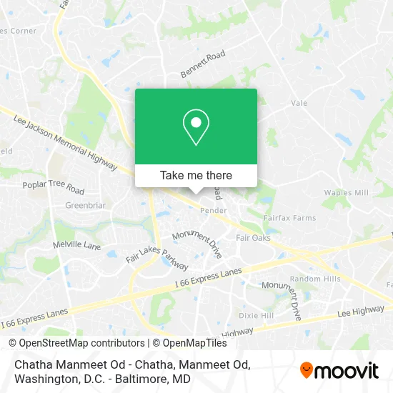 Chatha Manmeet Od - Chatha, Manmeet Od map