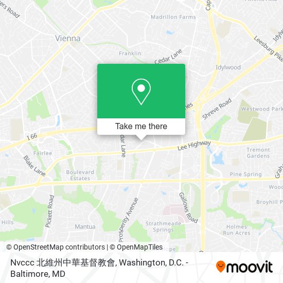 Nvccc 北維州中華基督教會 map