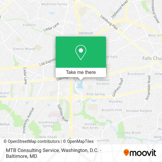 MTB Consulting Service map