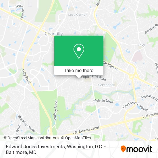 Edward Jones Investments map