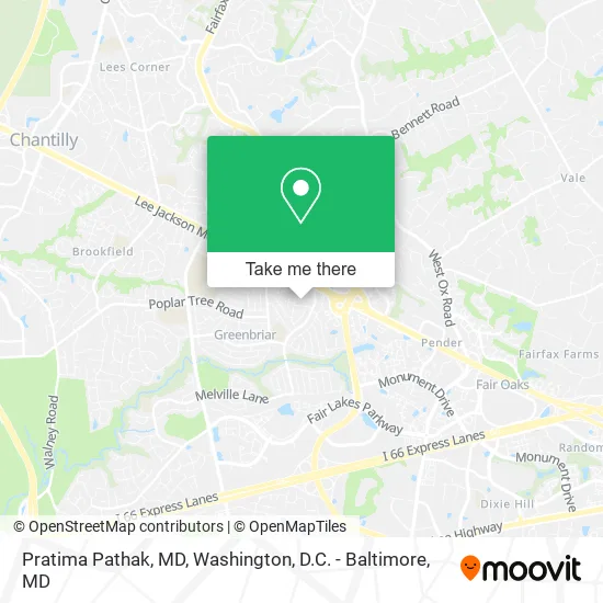 Mapa de Pratima Pathak, MD