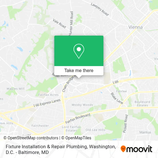 Fixture Installation & Repair Plumbing map
