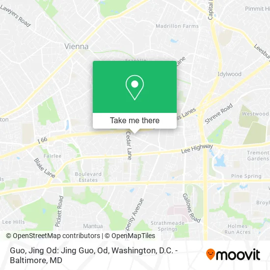 Guo, Jing Od: Jing Guo, Od map