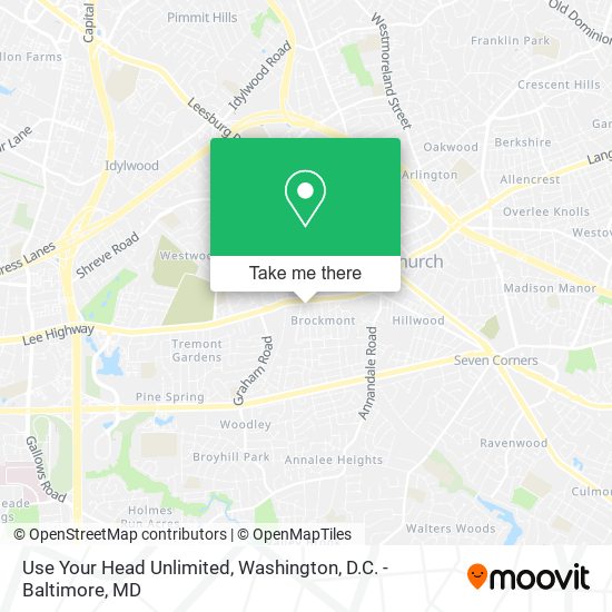 Use Your Head Unlimited map