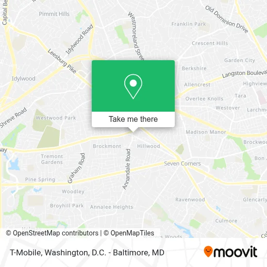 T-Mobile map
