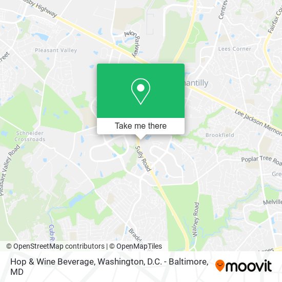 Mapa de Hop & Wine Beverage