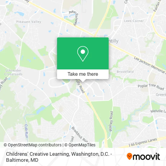 Mapa de Childrens' Creative Learning