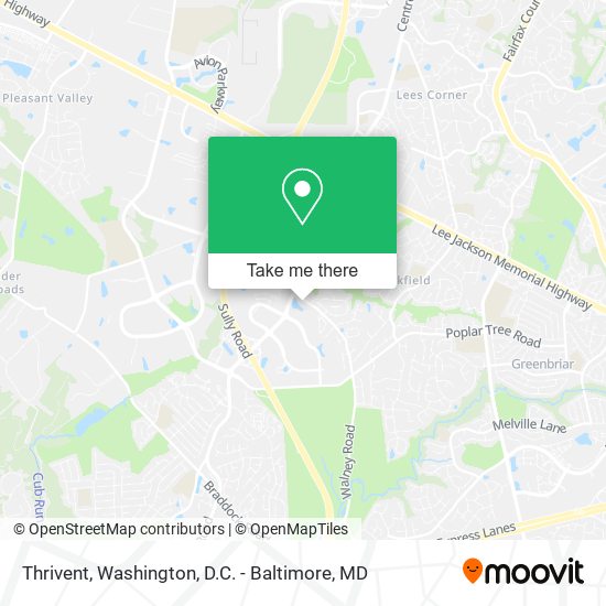 Thrivent map