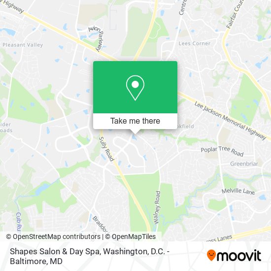 Shapes Salon & Day Spa map