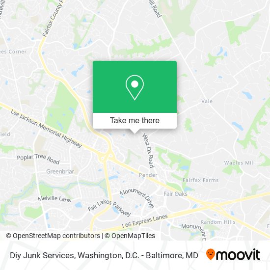 Mapa de Diy Junk Services