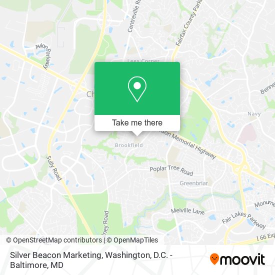 Silver Beacon Marketing map