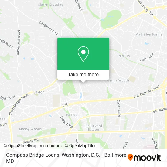 Compass Bridge Loans map