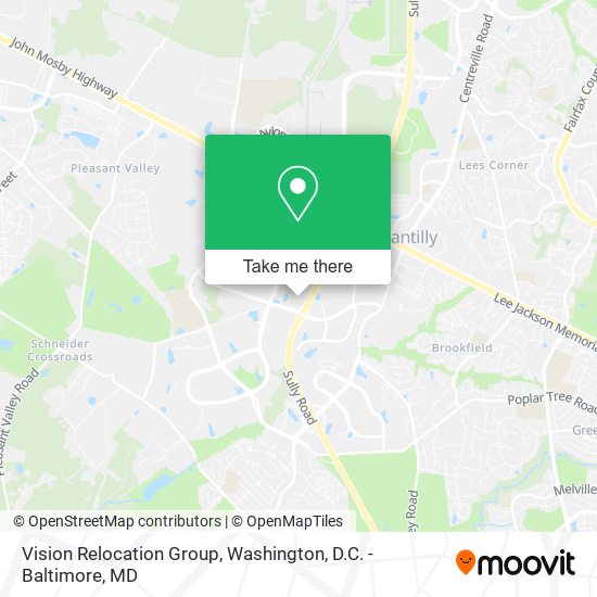 Vision Relocation Group map