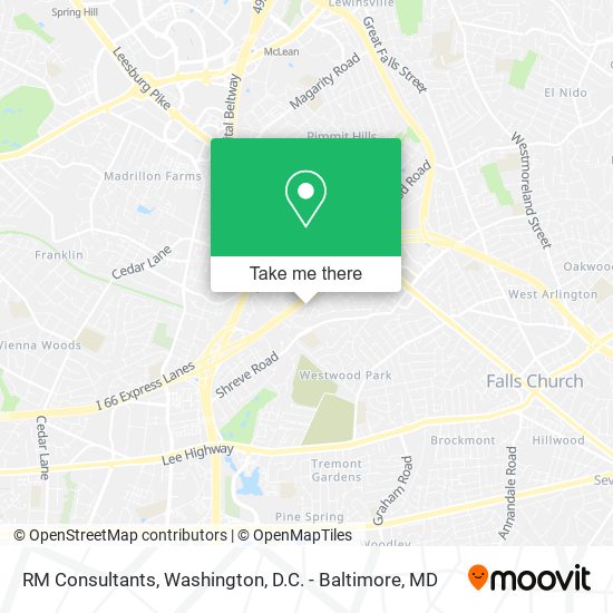 RM Consultants map