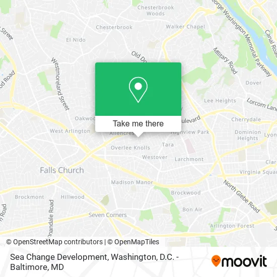 Sea Change Development map