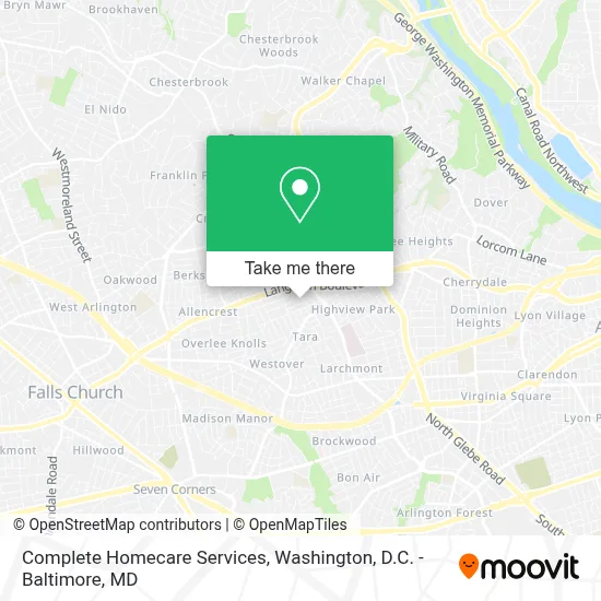 Complete Homecare Services map