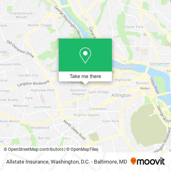 Allstate Insurance map