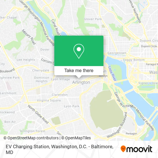 EV Charging Station map