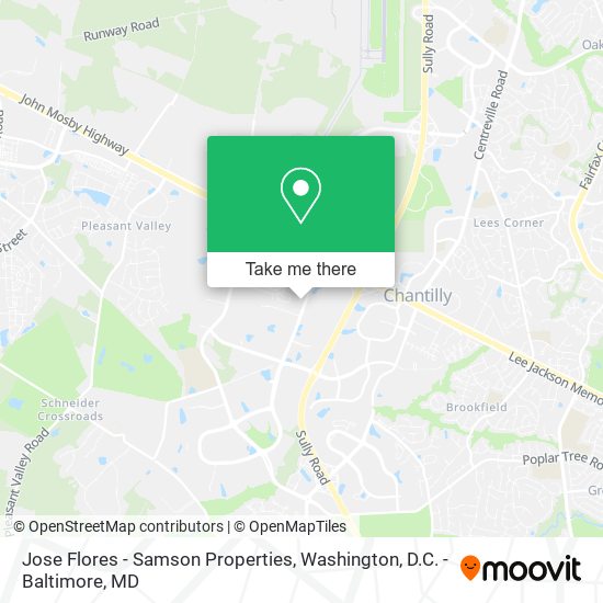 Jose Flores - Samson Properties map