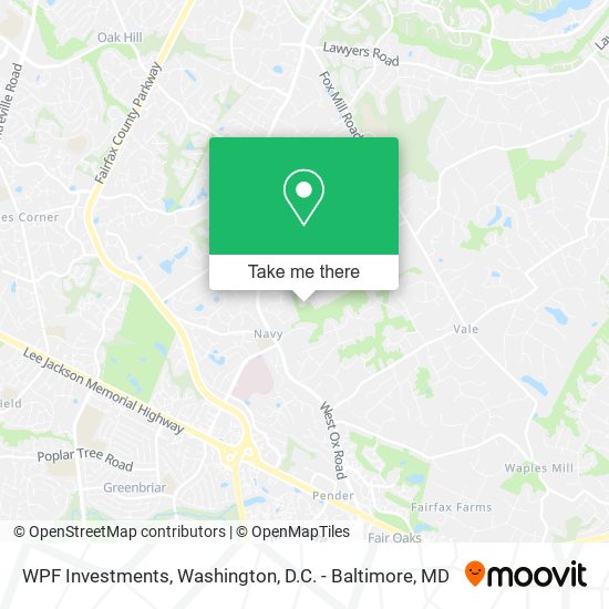WPF Investments map