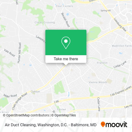 Air Duct Cleaning map