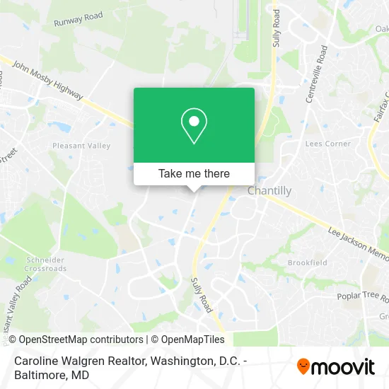 Caroline Walgren Realtor map