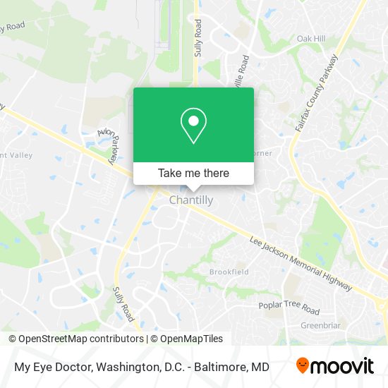 My Eye Doctor map