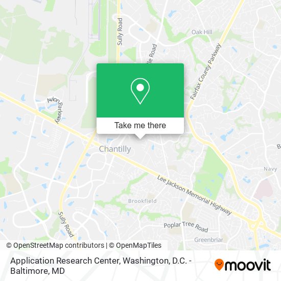 Mapa de Application Research Center