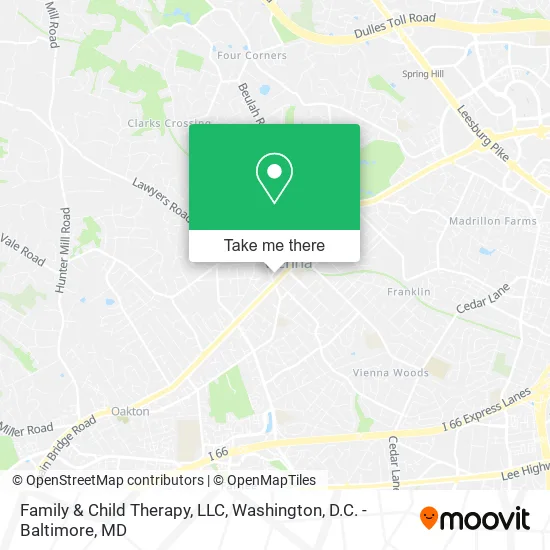 Family & Child Therapy, LLC map