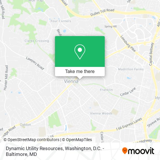 Dynamic Utility Resources map